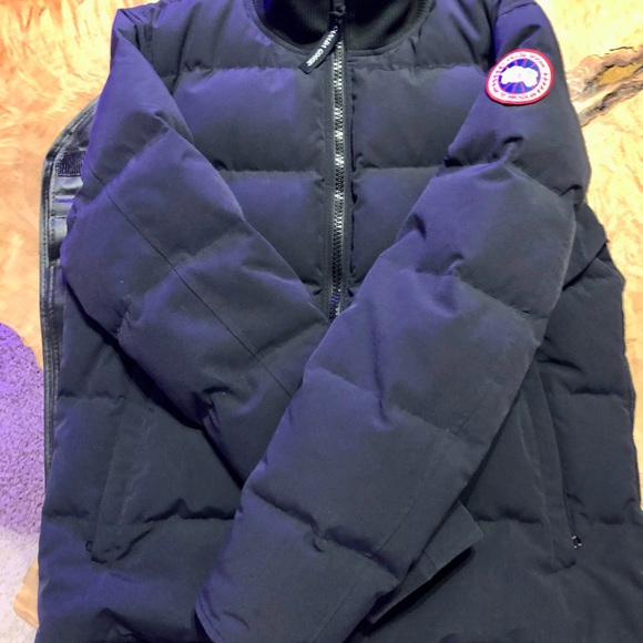 Authentic Canada Goose Navy Woolford Puffer Jacket, XL - Picture 4 of 15